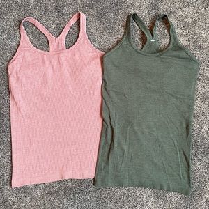Lululemon Ebb to street tank top bundle of 2